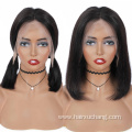 Cheap Price Short Bob Human Hair Wig,8inch-14inch Wholesale Mink Brazilian Hair Wig,4x4 Closure Short Bob Wigs For Black Women